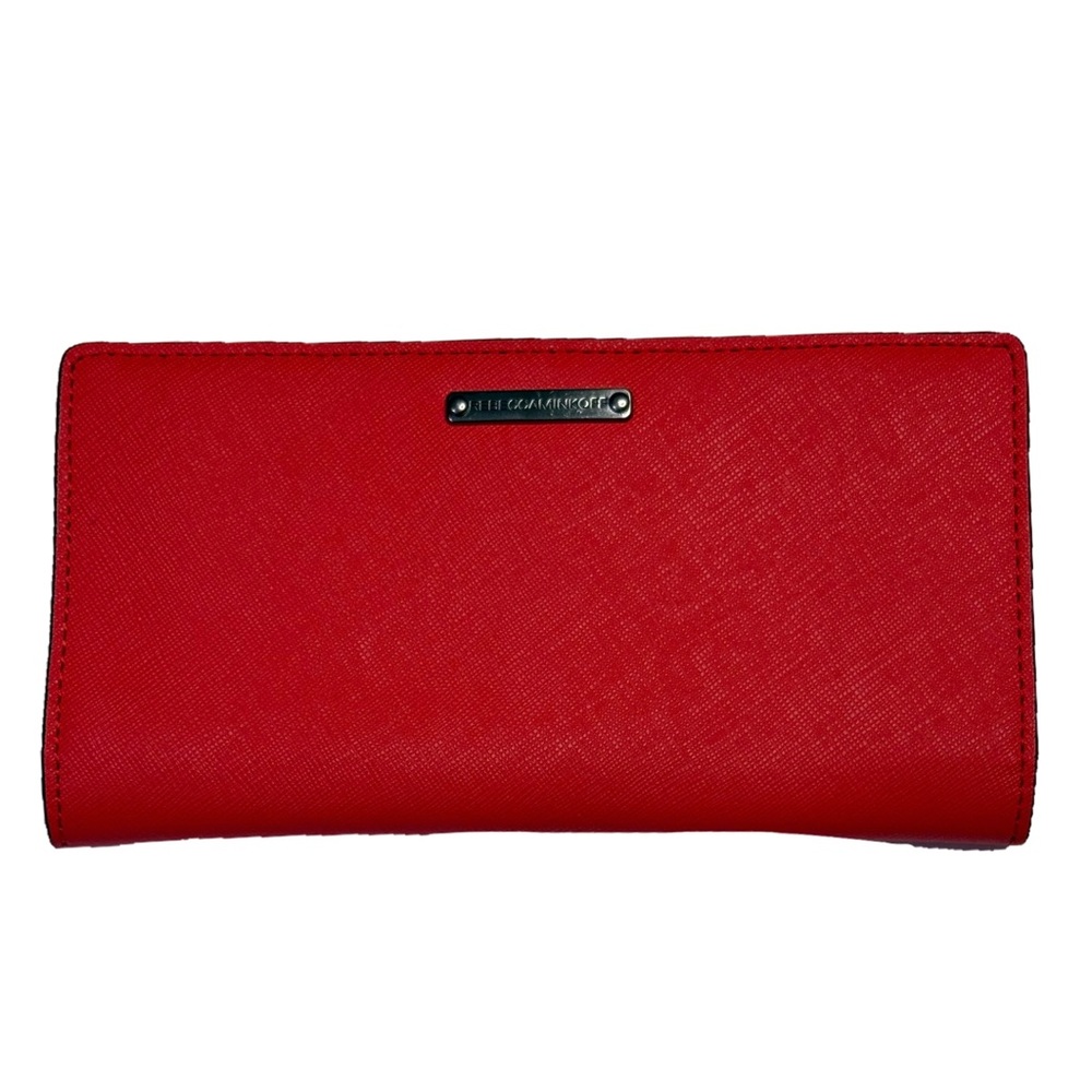 Saffiano Leather Wallet Clutch Rebecca Minkoff